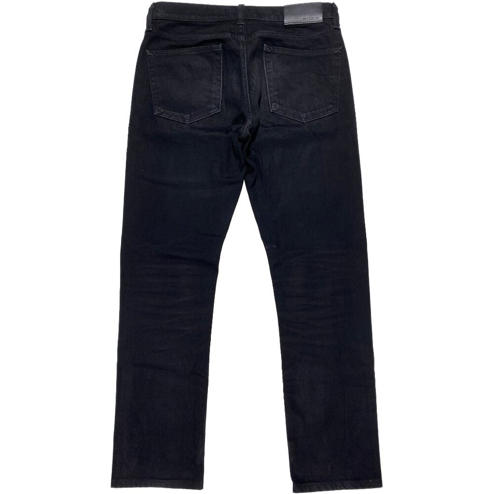 Buck Mason Button-Fly Slim Fit Stretch Denim Black Jeans Men's size 31x29 - Picture 2 of 9
